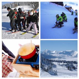 Journée olympide des neiges + luge