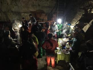 EVJF Fondue sous terre