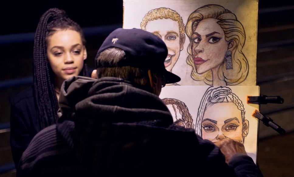 Caricaturiste Silhouettiste