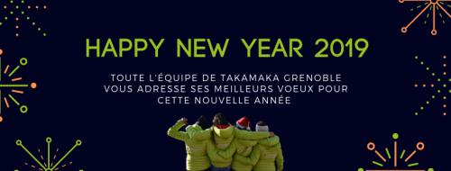 L'équipe de Grenoble vous souhaite une très Bonne Année sportive et riche en événements !