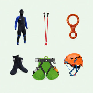 Location pack canyoning