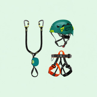 Location kit via ferrata