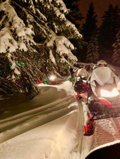 3.Rando Motoneige nocturne 1h CHAMROUSSE (Soir)