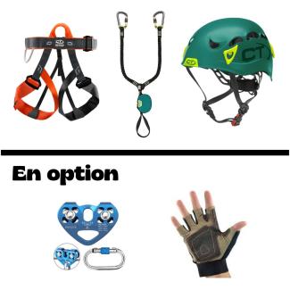Location pack via ferrata