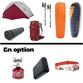 Location pack bivouac