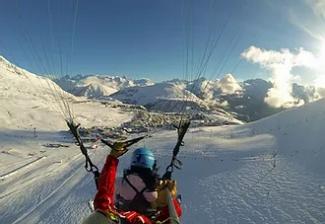 Parapente à ski Grenoble découverte