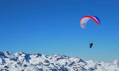 Parapente à ski Grenoble "Grand domaine"